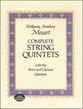 COMPLETE STRING QUINTETS Ful Score cover